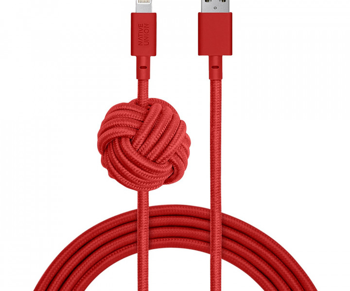 Кабель Native Union Night Cable Lightning Red V2